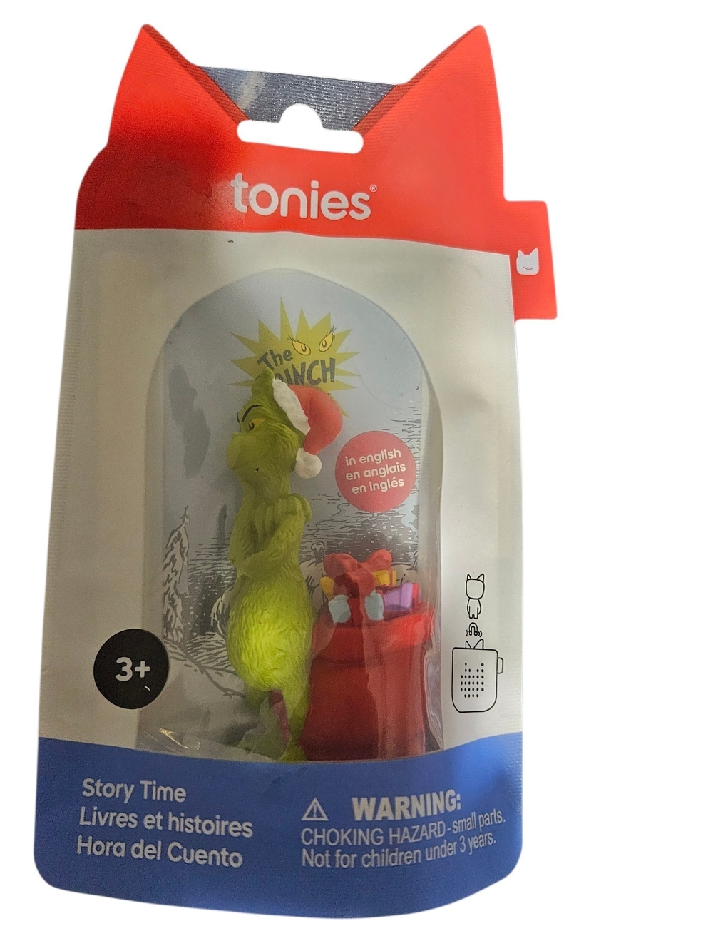 Tonies The Grinch Storytime Figure - Bright Green